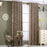 Solid Color Modern Chenille Blackout Curtains