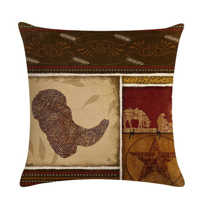 Cowboy Decorative Throw Pillow Covers