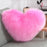 Heart Shape Throw Pillow Cover