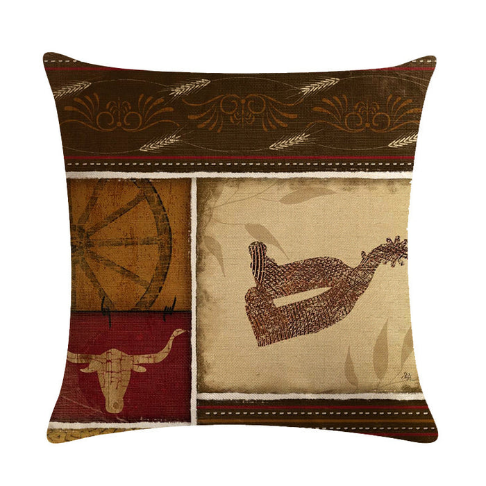 Cowboy Decorative Throw Pillow Covers