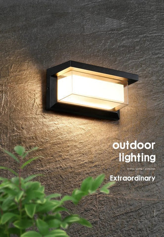 Waterproof Outdoor Garden Wall Lamp