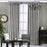 Solid Color Modern Chenille Blackout Curtains