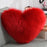 Heart Shape Throw Pillow Cover