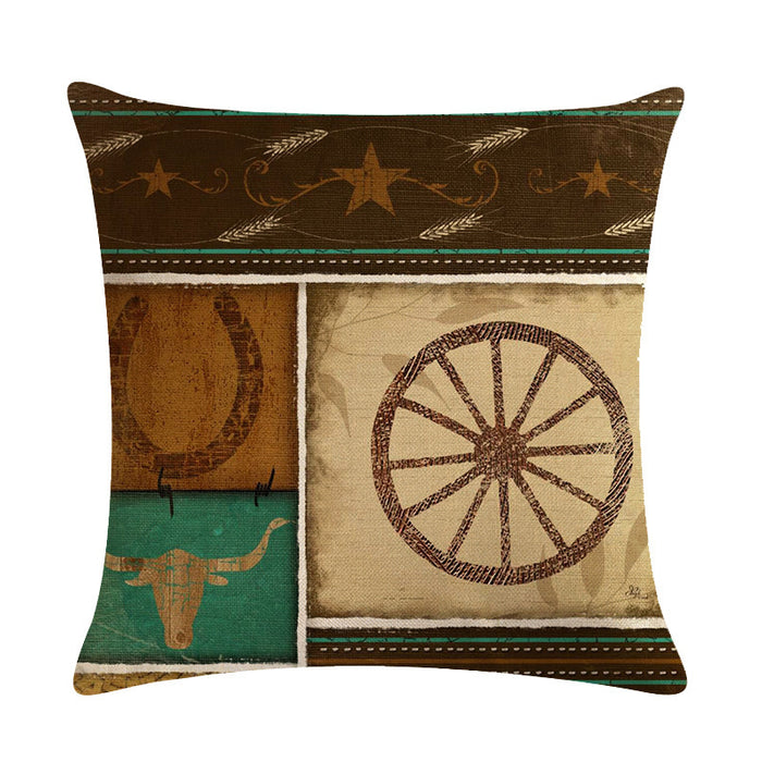 Cowboy Decorative Throw Pillow Covers