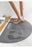 Non-Slip Semicircle Bathroom Door Bath Mat